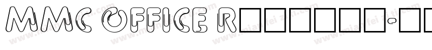 MMC OFFICE Regular字体转换